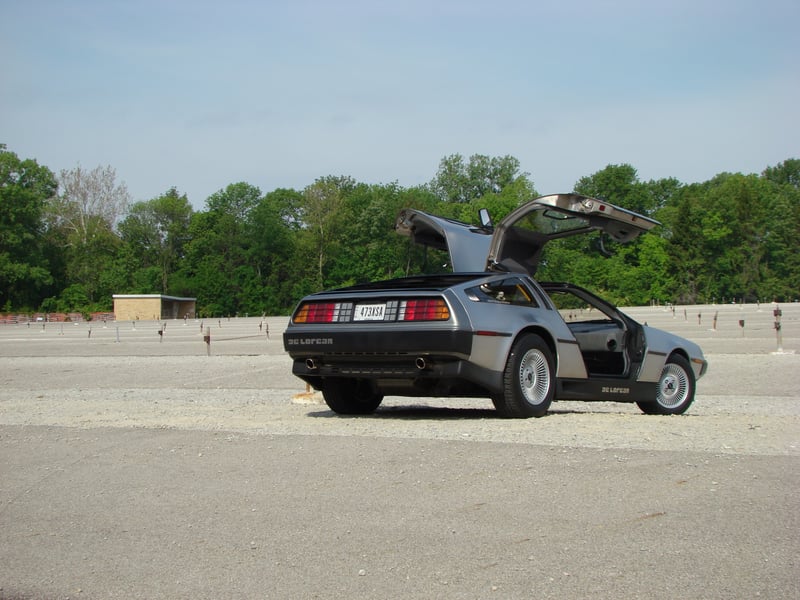 Various pictures of my DeLorean Serenity at Melody 49.