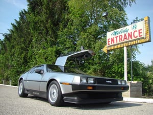 Various pictures of my DeLorean Serenity at Melody 49.