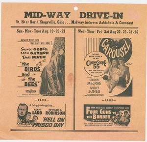 Vintage mid-1950's advertisement.