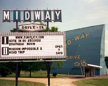 midway drive in
ravenna ohio