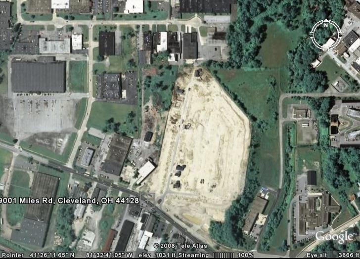 aerial view google earth looks like the theater was torn down. what ashamed