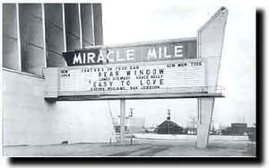 Miracle Mile Drive-In from the 1955-56 Theatre Catalog