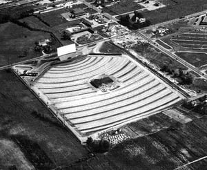 Aerial view of the Miracle Mile DI