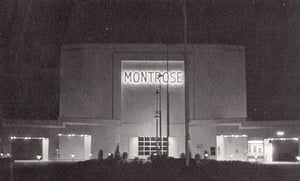 Front of the Montrose Drive-In,  Copley, OH