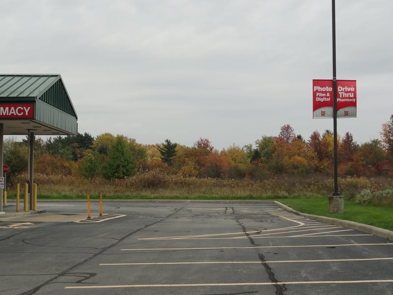 former site-Walgreens and vacant lot