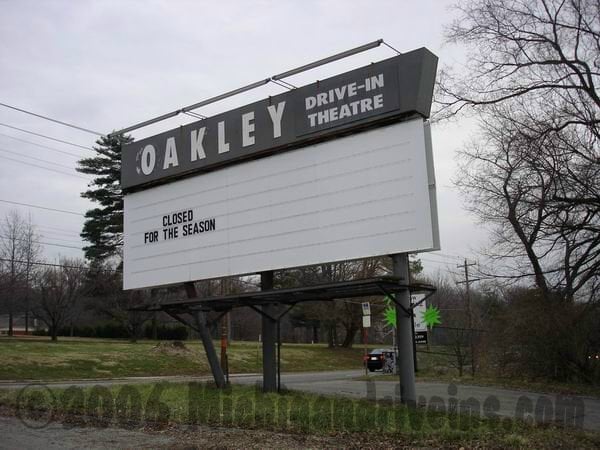 Oakley Marquee, should read "Closed Forever"