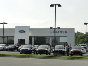 Former site now Lebanon Ford