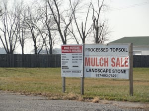 Landscape supply now at former site