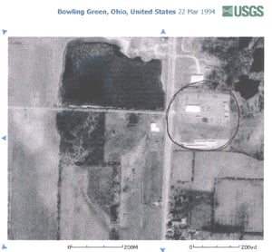 aerial photo 3/22/1994