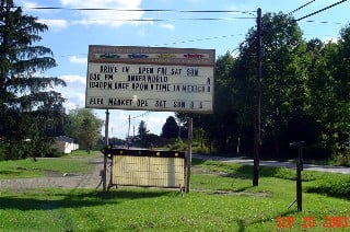 Picture of the marquee.
