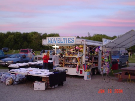 Novelties stand