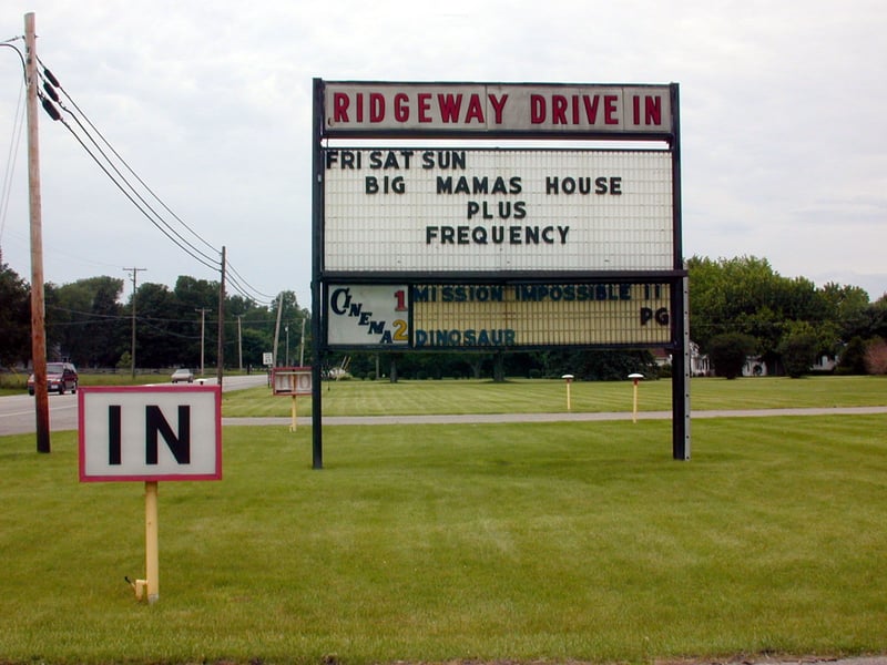 marquee; taken May 31, 2000