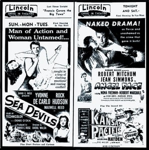 Ad dated Aug. 1 and Aug. 8 of 1953.