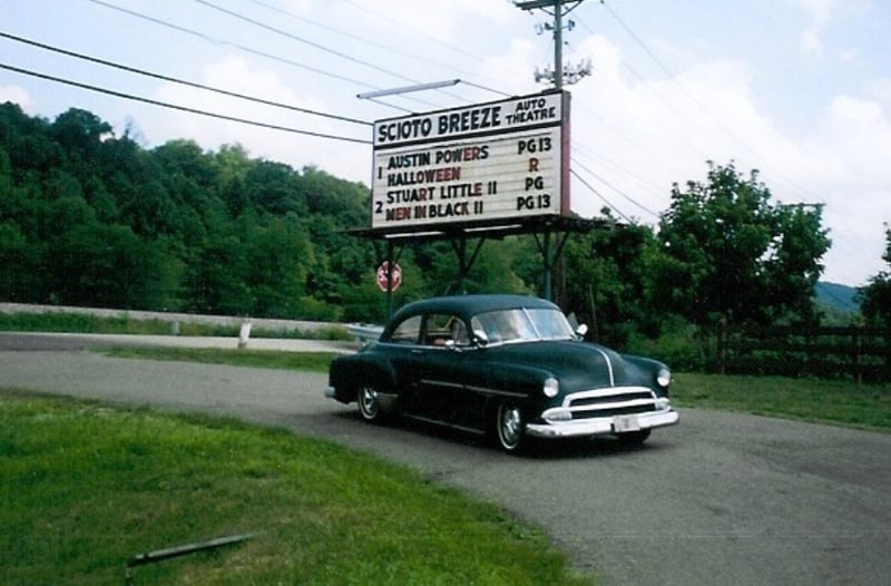Marque at the Scioto Breeze and my 51 Chevy