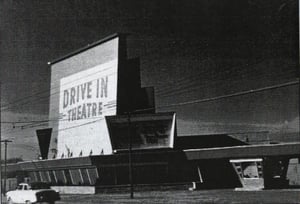 Original screen and marquee burned down