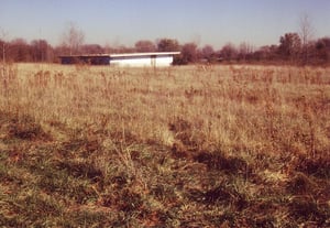 Field with projection/concession building