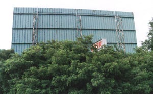 screen tower and marquee; taken in June, 2000