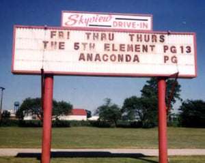 Skyview marquee
