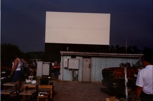 During the flea market