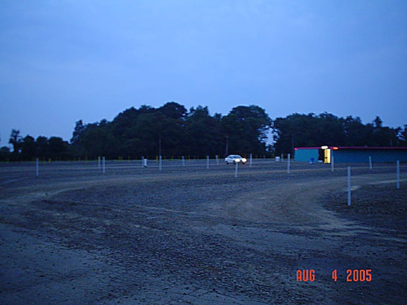 a view of the lot from the exit