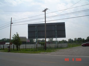 screen tower and marquee