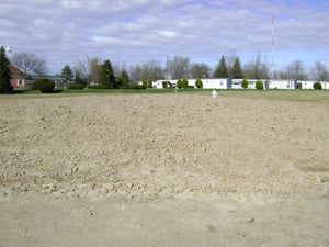 place where screen stood.Was taken down a couple weeks ago.