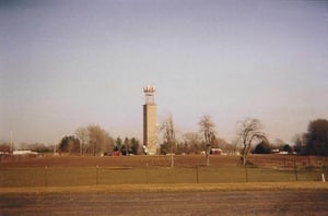 This is the tower that the drive-in was named after.