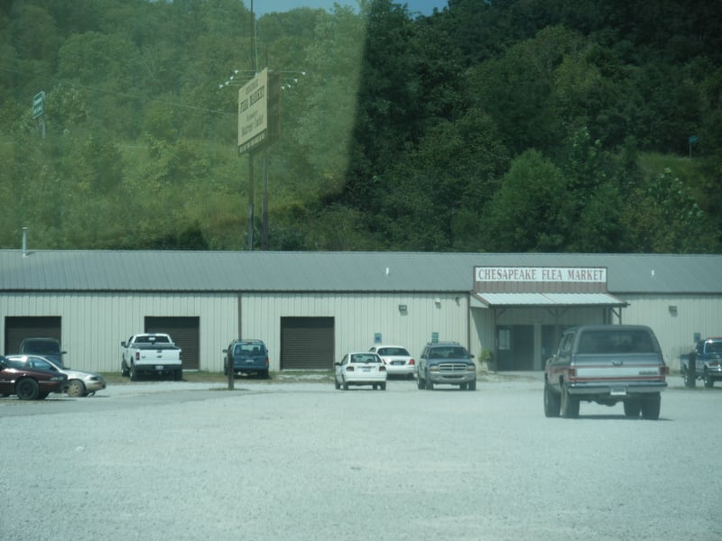 former lot-now Chesapeake Flea Market