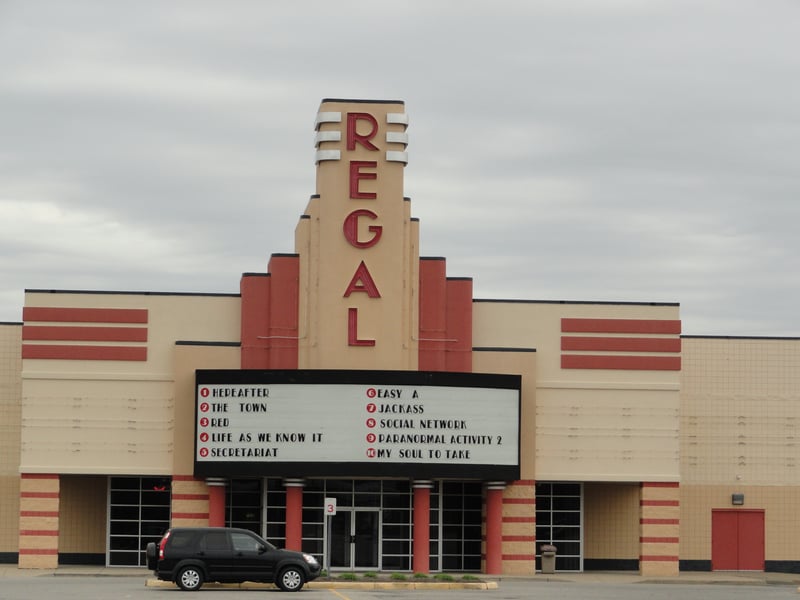 former site-now Regal Cinemas-Home Depot