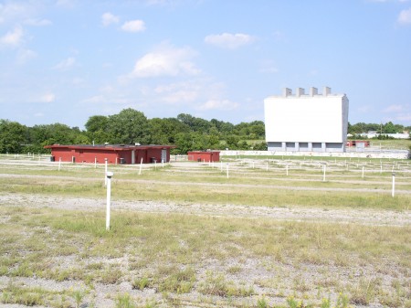 WestSide Screen, Concession Stand, & Projection Booth.