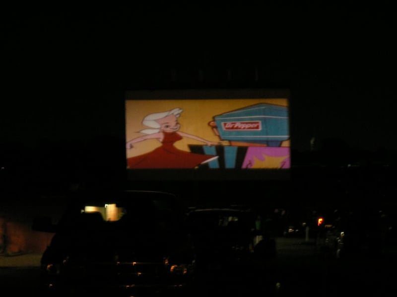 screen capture of a vintage intermission reel shown at The Admiral Twin