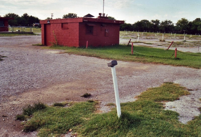 Projection booth of the west side