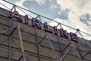 Good looking lettering on top of screen