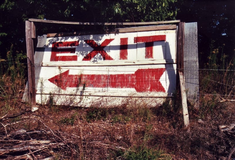 There are 2 exit signs of this size