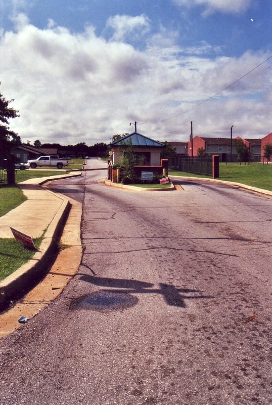 The site is Apache Manor today 
[NOT THE DRIVE-IN SITE]