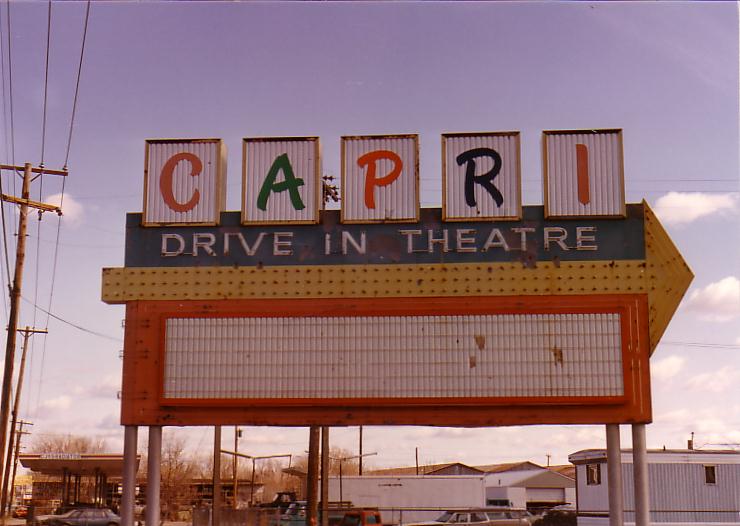 Capri Marquee 1984
Photo taken after closing.
