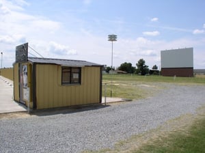 Ticket Booth and Screen..