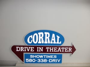 The Corral Drive In has been closed for about 25 years, opening back on March 27, 2009.