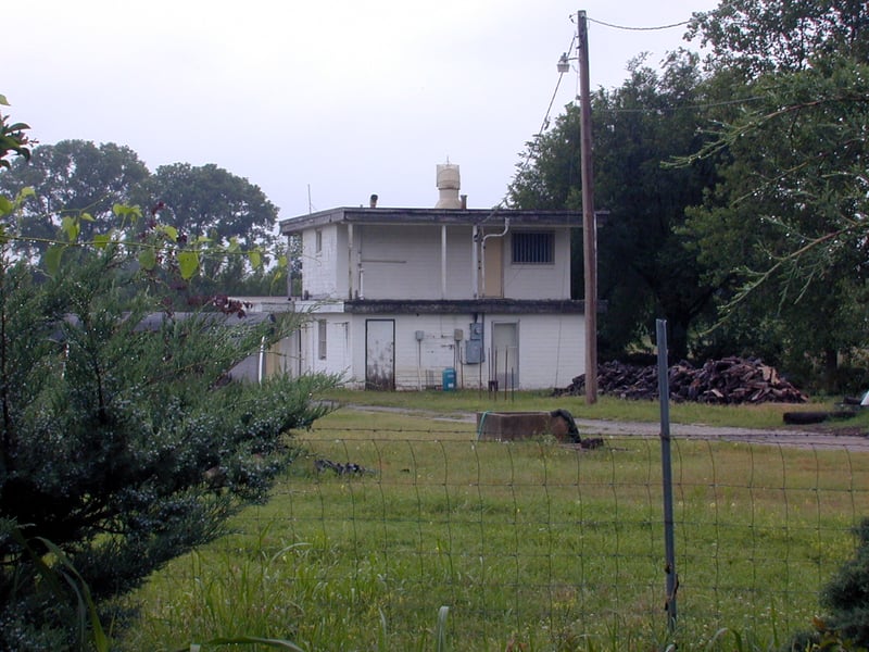 Main building with concessions and projection - now a residence