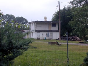 Main building with concessions and projection - now a residence