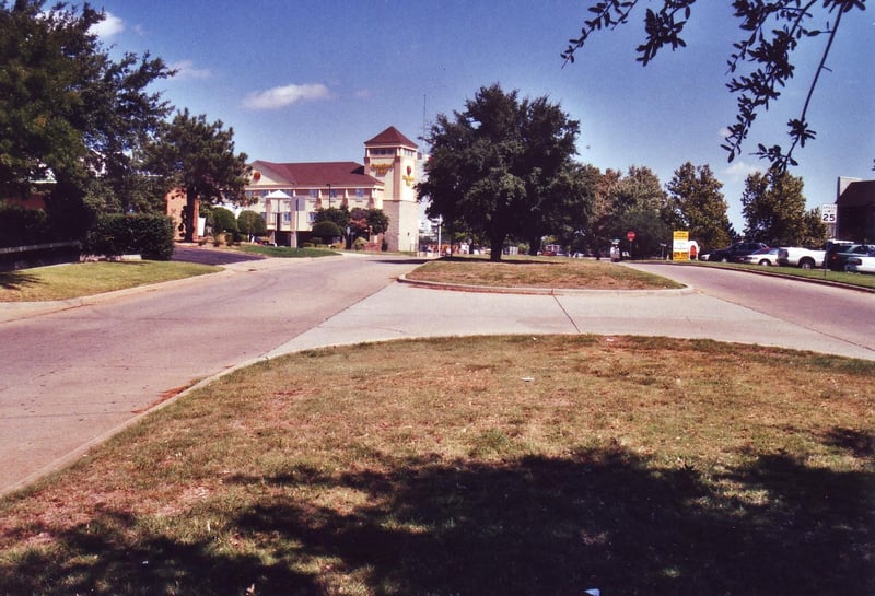 A hotel now occupies part of the former Drive-In site