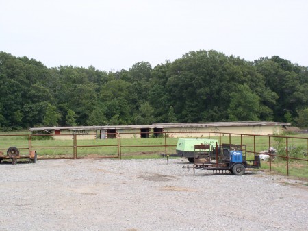 What appears to be the Concession Stand/Projection Booth for the Ship Drive In. Sure would liked to have gone inside for some pictures.!!