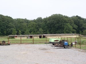 What appears to be the Concession Stand/Projection Booth for the Ship Drive In. Sure would liked to have gone inside for some pictures.!!