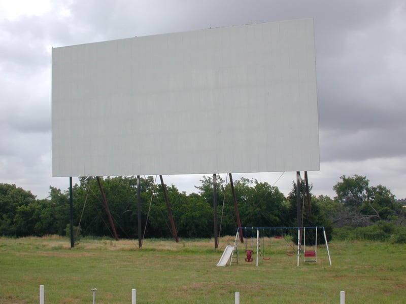 screen and playground