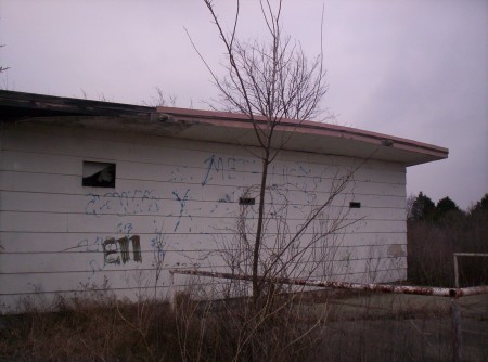 Snack bar looking north east