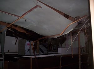 Inside shot of snack bar