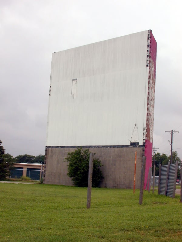 Front of screen tower