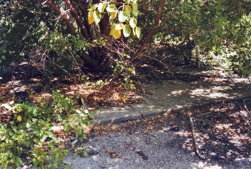 Ticket booth slab