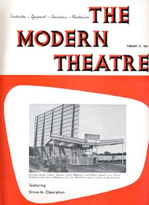 Feb 17 1969 cover of The Motion Picturr Hreald featuring the Winchester Drive-in of Oklahoma City