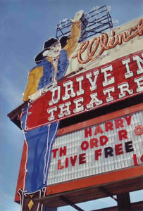 Close-up of this wonderful marquee